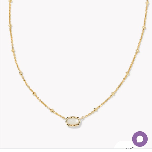 Kendra Scott Jewelry - NWT Mini Elisa Gold Satellite Short Pendant Necklace